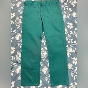 Stylish Green Women's Jeans